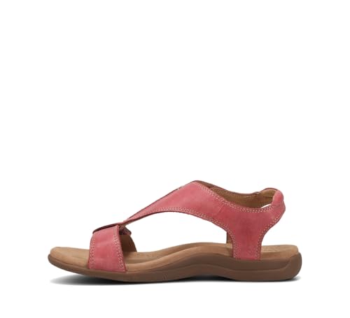 Image of Taos The Show Premium Leather Women's Sandal - Experience Everyday Style, Comfort, Arch Support, Cooling Gel Padding and an Adjustable Fit for Exceptional Walking Comfort
