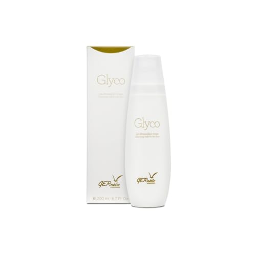 Gernetic Glyco Cleansing Milk, Hydrating Makeup Remover for Face & Neck, for All Skin Types, 200 ml/ 6.7 fl oz