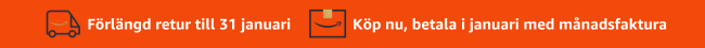 Förlängd retur och månadsfaktura
