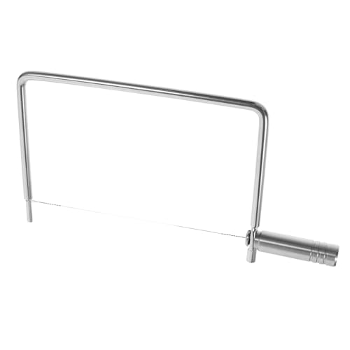 BRIGHTFUFU Stainless Steel Block Cheese Slicer Ergonomic Cheese Cutter for Effortless Slicing of Butter More Design for Use