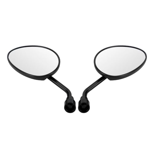 Espejos retrovisores para Piaggio Zip 125 conduccion urbana segura pack de dos piezas negro