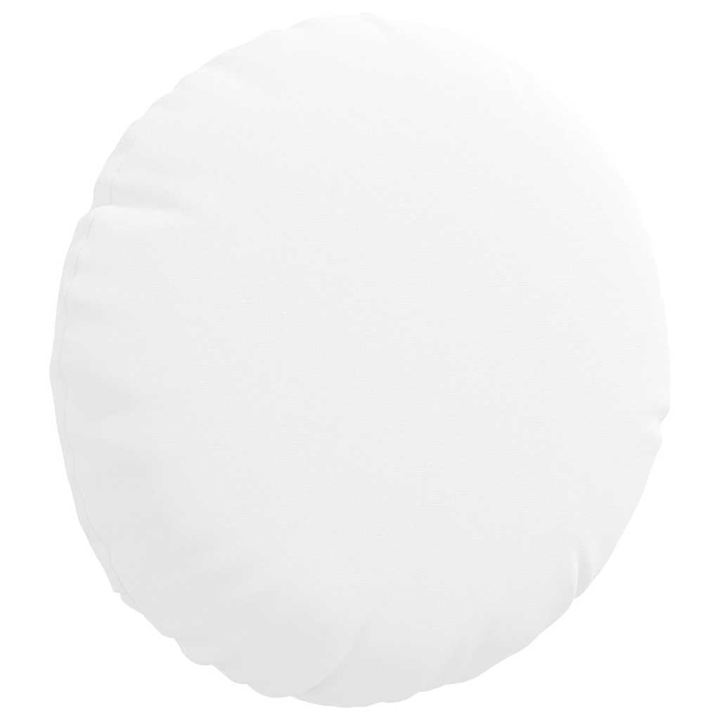 Juego de 2 cojines de asiento blancos, diámetro de 30 x 13 cm, tela con funda extraíble, lavable, ergonómica, antideslizante, ideal para comedor, oficina, balcón, silla de ruedas, cojines para