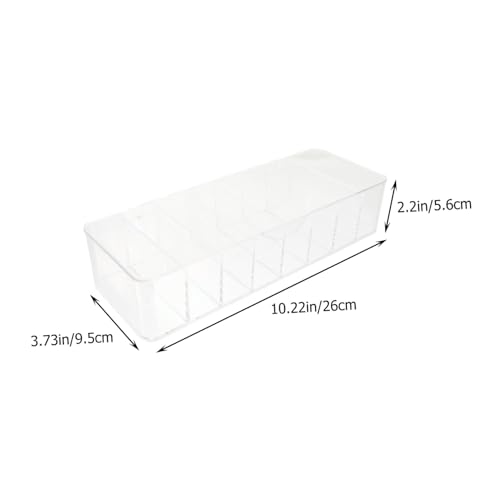 Caja organizadora de cables DOITOOL con compartimentos y cubierta para gestión de cables para escritorio, almacenamiento de cables de datos, auriculares y cables de alimentación, diseño para uso en oficina y hogar miniatura 2