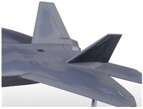 Miniatura 3 de Fuerza Aérea de los Estados Unidos F-22 Raptor Jet Modelo Escala 140