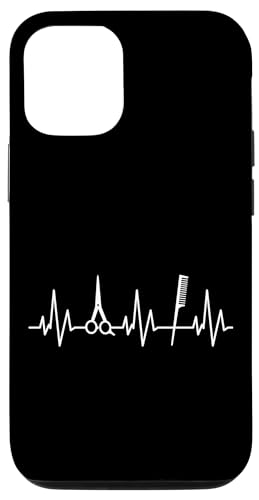 Custodia per iPhone 13 Hairstylists Heartbeat Love Hairdresser Hair Master Stylist