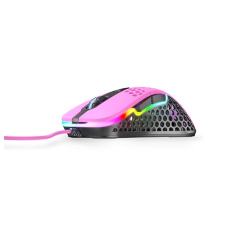 Xtrfy M4 RGB Lightweight Mouse - Pink
