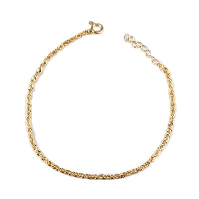 (山梨県)(ジュエリー)K18 shiny rope/シャイニーロープ ブレスレット