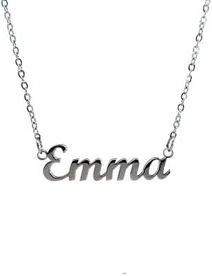 10:10 Personalised Name Necklace for Women - Shiny Stainless Steel Pendant, Adjustable Necklace - Made in Italy image 5