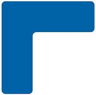 5S Location Marking Corner- (Various Sizes Available) Durable L Shaped Floor Marker by Graphical Warehouse- Vibrant Colors, Rounded Corners (6x6x2
