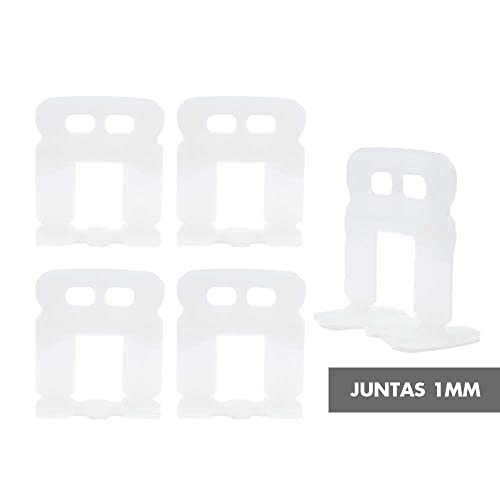 Calzos de nivelación para reformas de baños y cocinas con baldosas de 15mm 3