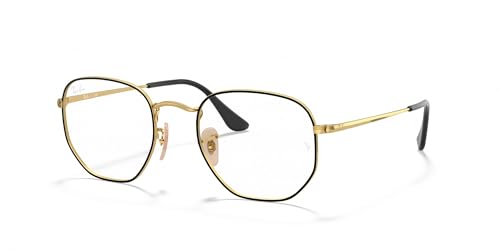 Image of Ray-Ban Unisex Rx6448 Hexagonal Prescription Eyeglass Frames