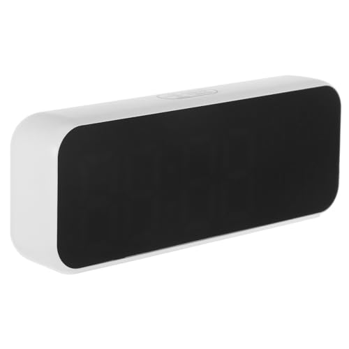 Abaodam Despertador electronico pequeño Reloj Digital Relojes de cabecera Dormitorio Reloj de Escritorio pequeños Relojes para Estante Despertador estetico Reloj de cabecera el plastico