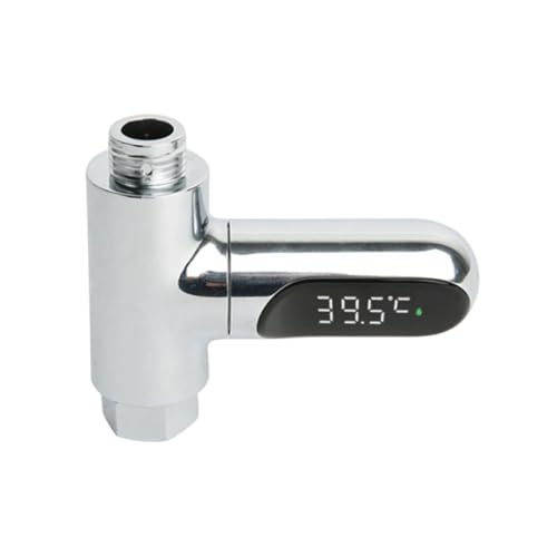Thermomètre bain digital LED rotatif étanche Hohopeti pour plage