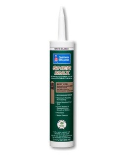 SherMax Urethanized Elastometric Sealant (White) 4pk