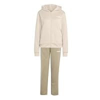 adidas Women's ESSENTIALS LINEAR TRACKSUIT, Crystal Linen, M
