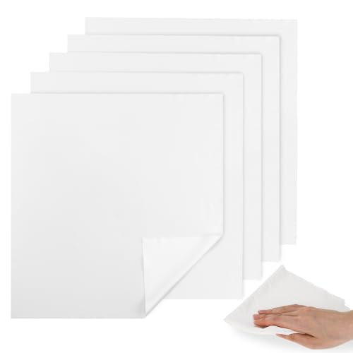 Ancable Lint Free Cleaning Cloths 5Pcs, Reusable Lint Free Cloths for Oiling Wood & Cleaning