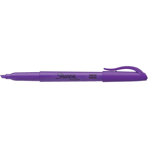 Sharpie Pocket Highlighters Chisel Tip Highlighter Marker Set Office Supplies And Classroom Supplies Assorted Colors 24 Count