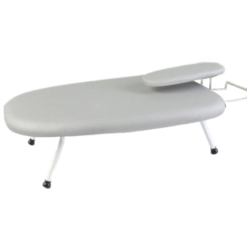 CZDANG Tabletop Ironing Board with Folding Legs, Extra Wide Countertop Ironing Board with Removable Sleeve Ironing Board, for Countertop, Small Spaces, Laundry Rooms and Dorms