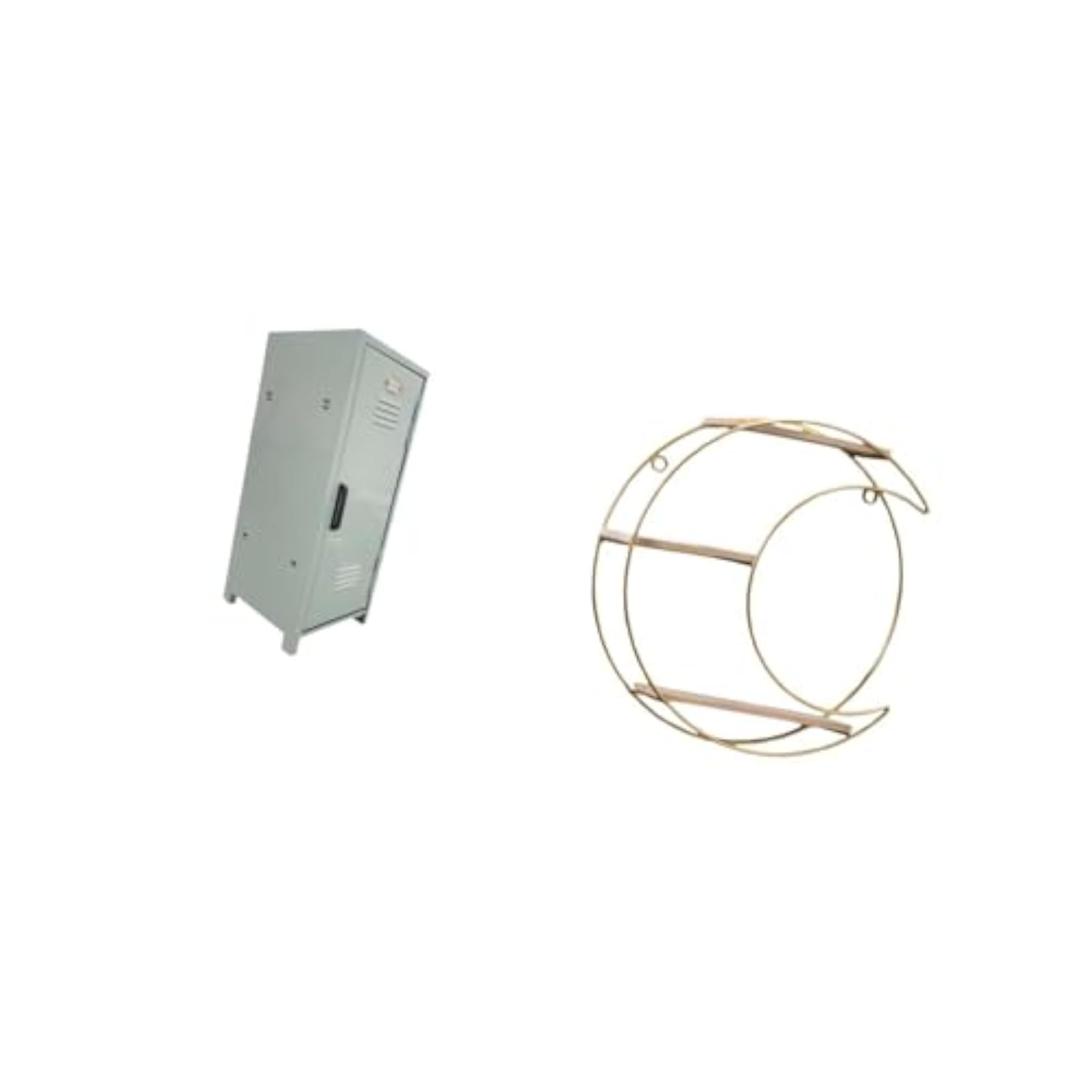 Metal Wall Mounted Decorative Shelf for Collectibles