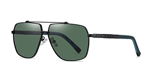 Image of Polarized Sunglasses Classic Fashion Oversized Frame for Men Driving UV Protection