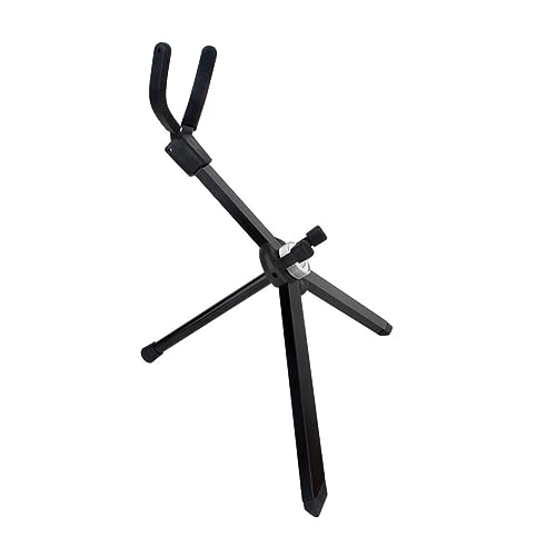 Abaodam Saxophone Storage Holder Saxophone Rack Portable Stand Black for Musicians Stores