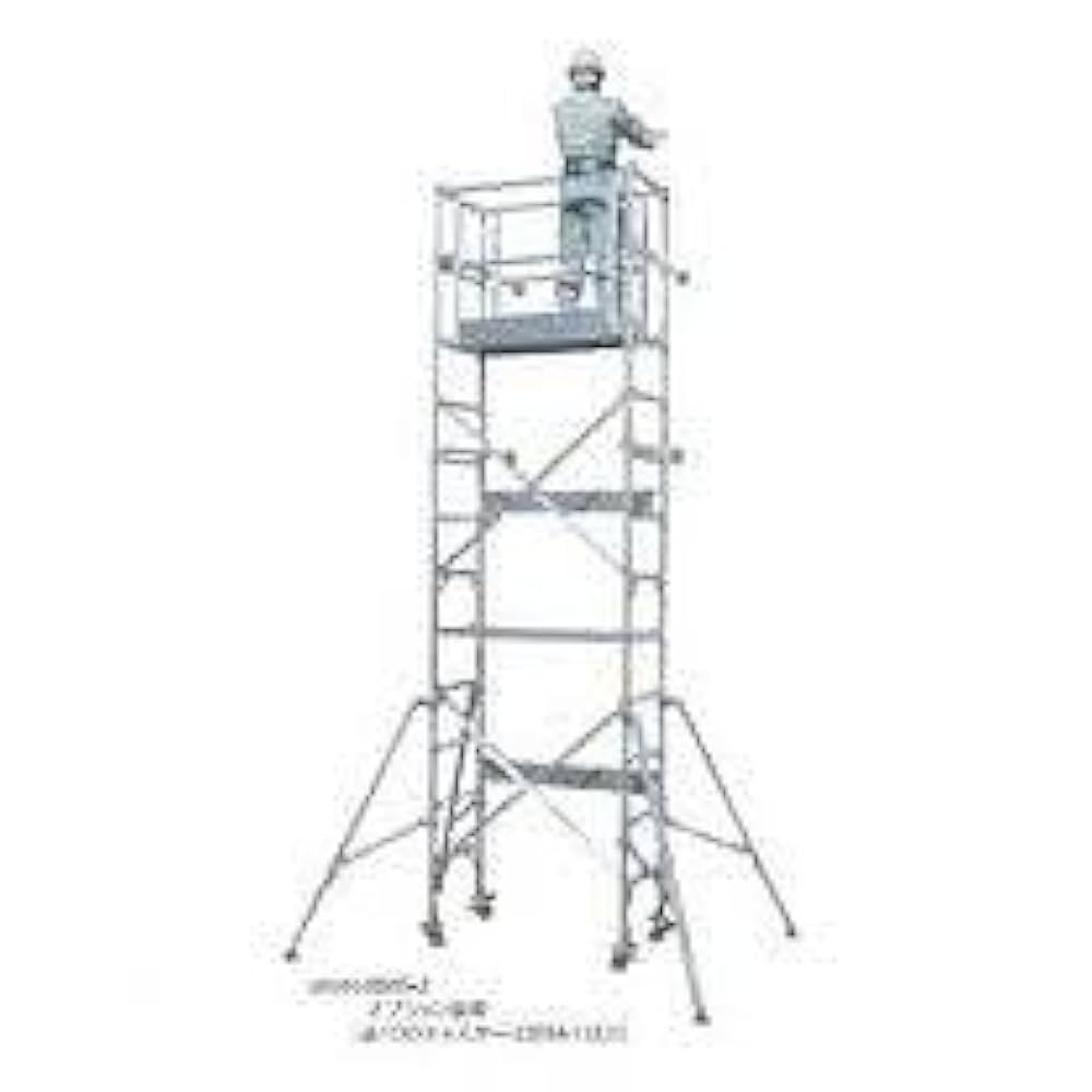 Amazon.co.jp: ナカオ (NAKAO) アルミ製簡易作業台 まるち足場