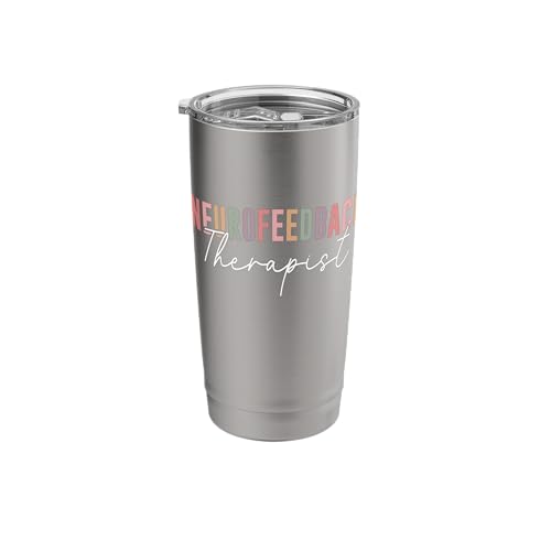 Neurofeedback Therapist Mental Health Therapy Practitioner Stainless Steel Insulated Tumbler