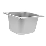 Ciieeo Hotel Wasserpfanne mit Glatten Kanten Sicher Vielseitig für Buffet Restaurant Catering Speisenwärmer und Dampfbehälter