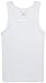 Rene Rofe Girls Tank Tops - 6 Pack 100% Cotton Scoop Neck Tank Tops for Girls - Classic Sleeveless Undershirts (Sizes: 2T-14), Size 2T, White