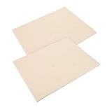 AKOOSY 2stücke Hitzebeständige Wärmeübertragungsmatte Für Kreativprojekte Hochtemperatur-isolierpad Shirt-Druck Zuverlässiges Zubehör Für Zuhause Und Büro