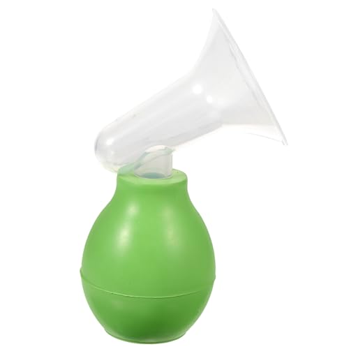 BRIGHTFUFU 手動ミルクポンプ 母乳吸引器 搾乳器 ポータブル 透明デザイン ラバーとプラスチック製 育児 サポートツール 新米ママ向け