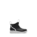 XTRATUF Kids Ankle Deck Boot Sport, Black, Size 12(M)