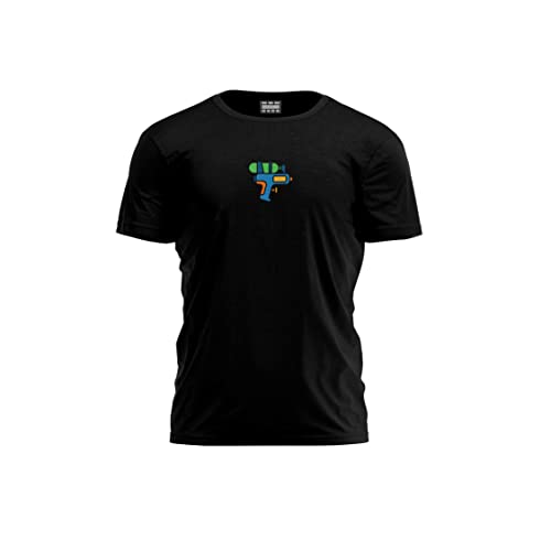 T-shirt homme noir BFTSBI-100273 en taille S idéal pour le sport