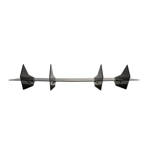 Diffuseur de Pare-Chocs Mustang 2024 Double Spoiler Échappement Noir