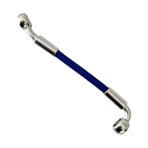 Flexible de frein moto tressé inox contre le levier spongieux 220cm