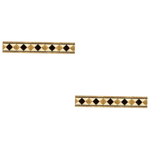 Housoutil 2 Unidades forro de prateleira de papel de parede decoração de adesivo de parede adesivo d