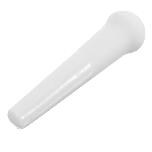 Genérico Machacador de Cerámica para Moler Alimentos Manualmente en Cocina Doméstica, Herramienta de Color Claro de 11 Cm para Triturar y Preparar Ingredientes