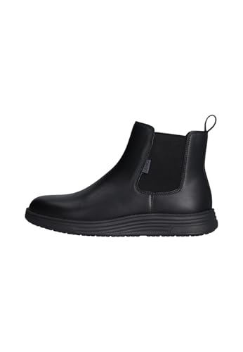 Bottines homme LIU JO Riva 10 mid black en cuir premium