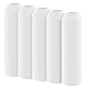 Pawfly Aquarium kompatiblen Luftstein Zylinder Mini weiß Bubbler Ersatz für bestimmte Classic Tube Flow Halo und Leben Fischtanks Bubble Diffusor für Nano Luftpumpen, 5 Pack