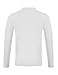 Roadbox Youth Boys Compression Thermal Shirt, Long Sleeve Mock Neck Fleece Base Layer, Kids Undershirt for Baseball Football White