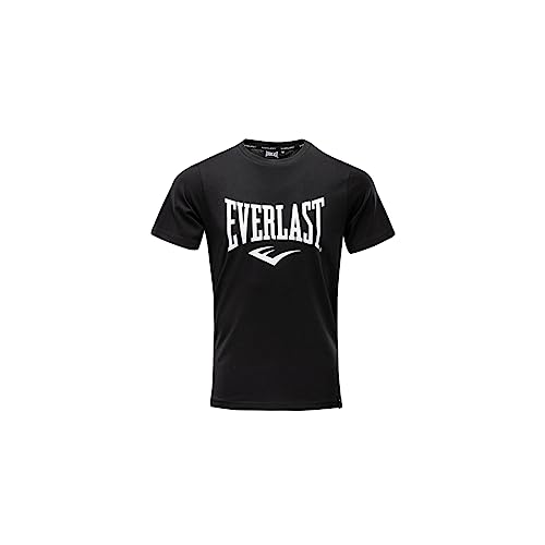 Everlast Herren T-Shirt Russel Sport Tshirt, Schwarz, 2XL