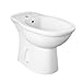 Bidet Karla Kenzia Sanitari Ceramica Rak Erogazione Rubinetto - 3