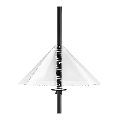 Stop aux écureuils avec ce baffle pour écureuil résistant aux intempéries pour jardin - 2