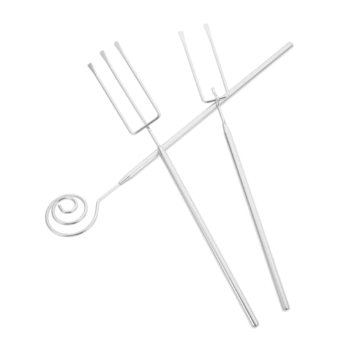 DECORNIJIA Tenedores de Inmersión de Acero Inoxidable Multifuncionales para Fondue Barbacoa y Cocina Incluye Tenedores Aptos para Chocolate Queso y Hot Pot Resistentes y Fáciles de Limpiar