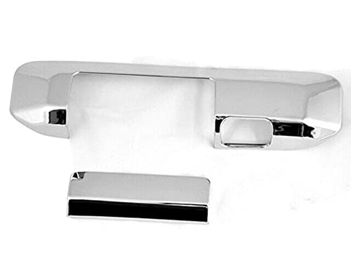 QAA is Compatible with 2009-2015 Toyota Tacoma 2 Piece Chrome Plated ABS Plastic Tailgate Handle Cover Kit, with no Keyhole and with Camera DH10174