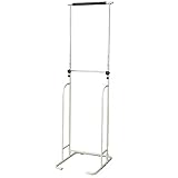 [山善] 懸垂 懸垂マシン 懸垂器具 ぶら下がり健康器 高さ最大220cm(10cmピッチ5段階調整可能) 全身ストレッチ トレーニングマシン グレージュ BBK-220(GY)