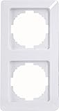 Kopp HK02 - Abdeckrahmen 2-Fach, Farbe: arktisweiß, 10er Pack, 305713005