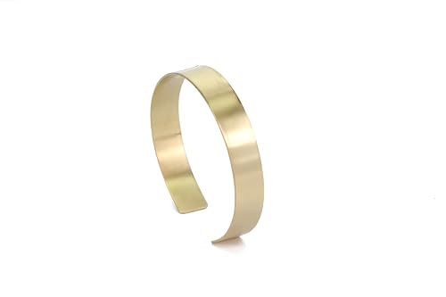 Bracelet ouvert personnalisé hébreu en or gravé d'initiales