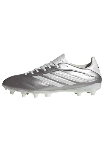 adidas Unisex Copa Pure Iv League Firm Multi Ground Footb Sneaker, Taupe Metallic, 8.5 US Men