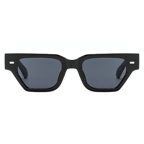 Rectangle Sunglasses for Women Retro Trendy Y2K Square black Shades punk Men Trending Gradient Sun Glasses2